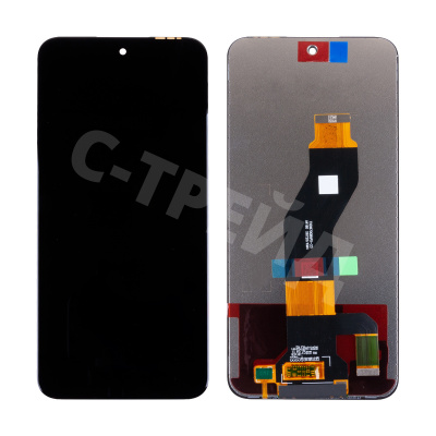 Дисплей для Tecno Spark Go 2/40 4G/40C (KM4/KM5n/KM4k) в сборе с тачскрином Черный - OR