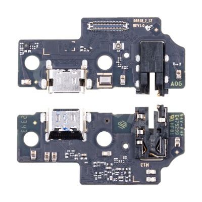 Шлейф для Samsung Galaxy A05 (A055F) плата системный разъем/разъем гарнитуры/микрофон