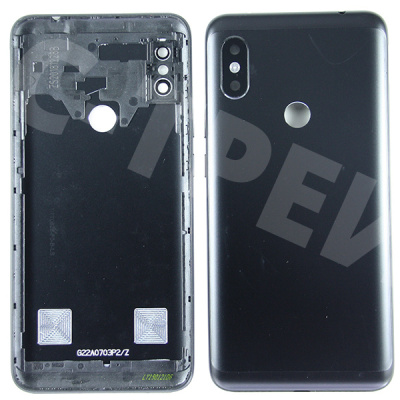 Задняя крышка для Xiaomi Redmi Note 6 Pro (M1806E7TH) Черный