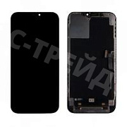 Дисплей для iPhone 12 Pro Max (A2411) в сборе с тачскрином Черный - OR (Снятый, заменено ТОЛЬКО стекло)