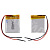 Аккумулятор универсальный 403443p 3,7v Li-Pol 500 mAh (4*34*43 mm)