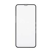 Защитное стекло "Матовое" для iPhone Xs Max/11 Pro Max Черный (Закалённое, полное покрытие)