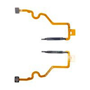 Шлейф для Tecno Spark 20 Pro (KJ6) сканер отпечатка пальцев Черный