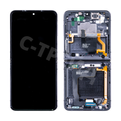Дисплей для Samsung Galaxy Z Flip4 (F721B) модуль внутренний 6.7" Серый - OR (SP)