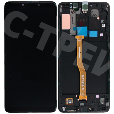 Дисплей для Samsung Galaxy A9 2018 (A920F) модуль с рамкой Черный - OR (SP)