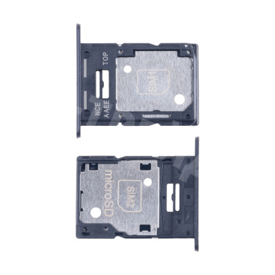 Держатель SIM для Samsung Galaxy A15 4G/5G (A155F/A156B) Черный
