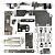 Комплект металлических пластин для iPhone 6S