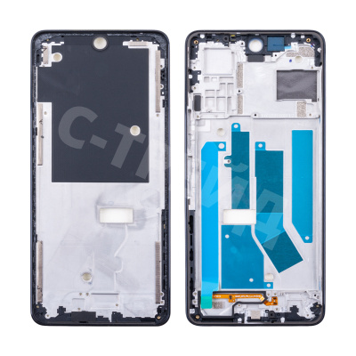 Рамка дисплея для Tecno Camon 19 (CI6n) Черный (возможен дефект ЛКП)