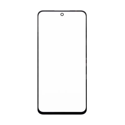 Стекло для переклейки Xiaomi Redmi 12 4G/13 4G/Poco M6 4G (23053RN02Y/24040RN64Y/2404APC5FG) в сборе с OCA пленкой Черный - OR (Mitsubishi)