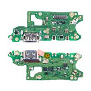 Шлейф для Huawei Honor X8b (LLY-LX1) плата на системный разъем/микрофон - Премиум