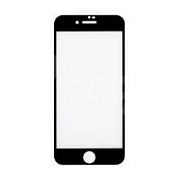 Защитное стекло "Матовое" для iPhone 7/8/SE (2020)/SE (2022) Черный (Закалённое, полное покрытие)