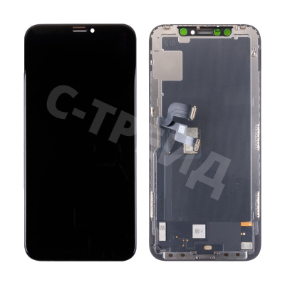 Дисплей для iPhone X (A1865/A1901) в сборе с тачскрином Черный - DD (Hard OLED, Full HD)