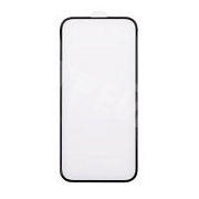 Защитное стекло "Оптима" для iPhone 14 Pro Черный (Закалённое, полное покрытие)
