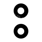 Стекло камеры для Tecno Pova 4 (LG7n) (комплект 2 шт.) Черный