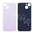 Задняя крышка для iPhone 14 (A2883) Фиолетовый (стекло, широкий вырез под камеру, логотип)