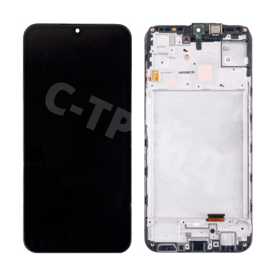 Дисплей для Samsung Galaxy A15 4G/5G (A155F/A156B) модуль с рамкой Черный - Сервисный Оригинал