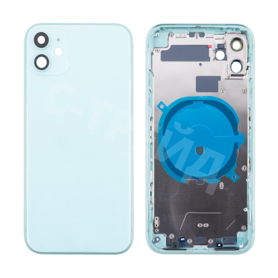 Корпус для iPhone 11 (A2221) (1 Sim) Зеленый - Премиум