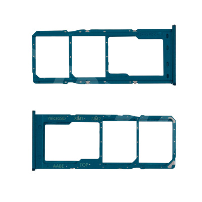 Держатель SIM для Samsung Galaxy A02 (A022G) Синий