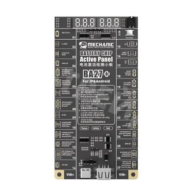 Плата активации и зарядки АКБ Mechanic BA27+ для iPhone (6-16 Pro Max) + Android