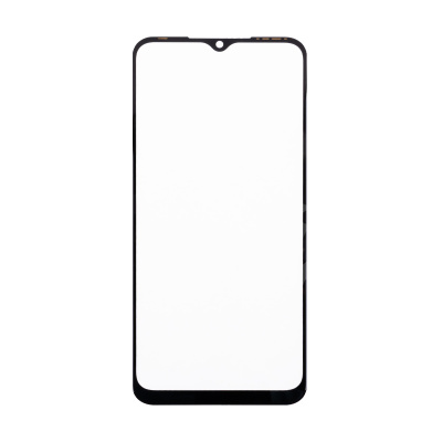 Стекло для переклейки Tecno POP 6 Pro (BE8) с OCA пленкой Черный - OR (Mitsubishi)