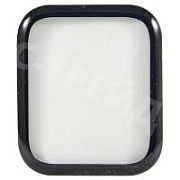 Защитная пленка "Полное покрытие" для Apple Watch 4/5/6/SE/SE 2022/SE 2023/SE 2024 (44 мм) Черный (силикон)