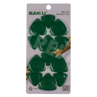 Набор вскрывателей BAKU BK-212 (медиаторы, пластик, 12 шт.)