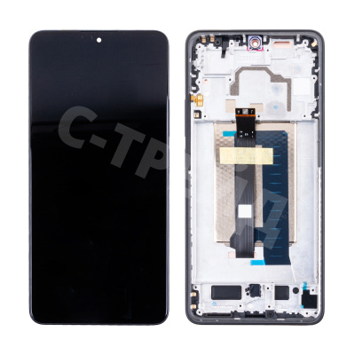 Дисплей для Xiaomi Poco X6 Pro 5G (2311DRK48G) модуль с рамкой Черный - OR (SP)