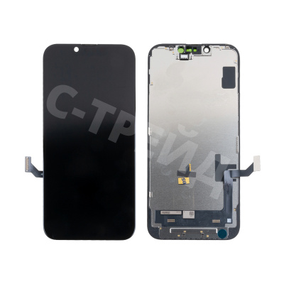 Дисплей для iPhone 16e (A3408/A3409/A3410/A3212) в сборе с тачскрином Черный - (In-Cell) Стандарт