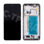 Дисплей для Xiaomi 13T Pro (23078PND5G) модуль с рамкой Черный - OR (SP)