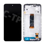 Дисплей для Xiaomi Redmi 12 4G (23053RN02Y) модуль с рамкой Черный - OR