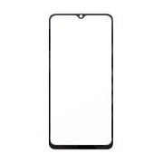 Стекло для переклейки Xiaomi Redmi 12C/Poco C55 (22120RN86G) в сборе с OCA пленкой Черный - OR (Mitsubishi)