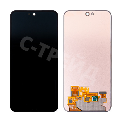 Дисплей для Samsung Galaxy A35 5G/A55 5G (A556E) в сборе с тачскрином Черный - OR (SP)