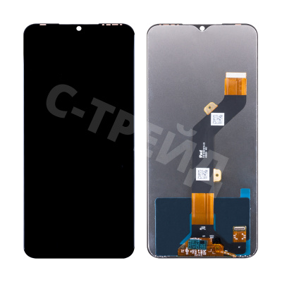Дисплей для Tecno POP 6 Pro (BE8) в сборе с тачскрином Черный - Оптима