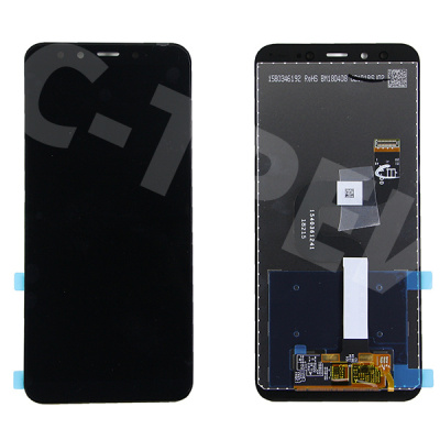 Дисплей для Xiaomi Mi 6X/A2 в сборе с тачскрином Черный - Оптима