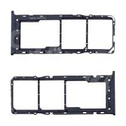 Держатель SIM для Infinix Smart 8 Plus (X6526) Черный