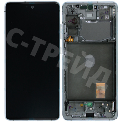 Дисплей для Samsung Galaxy S20 FE/S20 FE 5G (G780F/G781B) модуль с рамкой Белый - OR (SP)