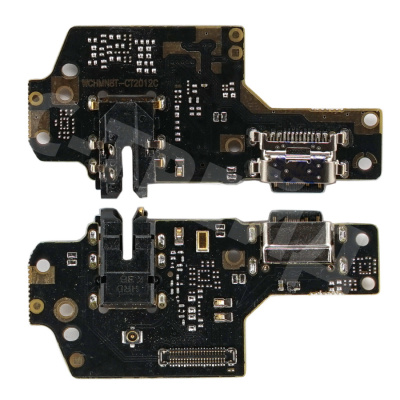 Шлейф для Xiaomi Redmi Note 8T (M1908C3XG) плата системный разъем/разъем гарнитуры/микрофон
