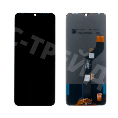 Дисплей для Tecno Spark 5 Air/Pouvoir 4 (KD6/LC7) в сборе с тачскрином Черный - Оптима