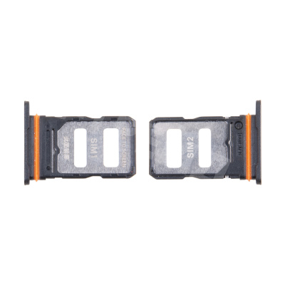 Держатель SIM для Xiaomi Poco X7 Pro (2412DPC0AG) Черный