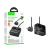Сетевой фильтр с портами Hoco AC27 (2500W, QС3.0, PD, 2 розетки + 1 порт USB, 2 порта Type-C, 2 м) Черный