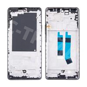 Рамка дисплея для Xiaomi Redmi Note 14 Pro 4G (24116RACCG) Черный (возможен дефект ЛКП)
