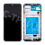 Дисплей для Samsung Galaxy M32 (M325F) модуль с рамкой Черный - (In-Cell) - Премиум