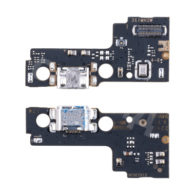 Шлейф для Xiaomi Redmi 12C (22120RN86G) плата на системный разъем/микрофон