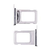 Держатель SIM для iPhone 14/14 Plus (2 Sim) (A2883/A2887) Белый
