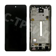 Дисплей для Samsung Galaxy A52/A52 5G/A52s 5G (A525F/A526B/A528B) модуль с рамкой Черный - OR Ref. (SP)