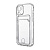 Чехол-накладка для iPhone 13 mini (с защитой камеры, карманом для карт, прозрачный)
