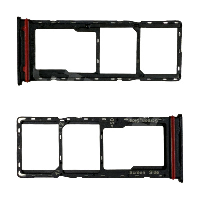 Держатель SIM для Infinix Hot 60i 4G (X6728) Черный