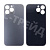 Задняя крышка для iPhone 13 Pro Max (A2645) Серый (стекло, монолит, широкий вырез под камеру, логотип) - Премиум