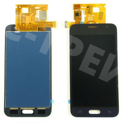 Дисплей для Samsung Galaxy J1 2016 (J120F) в сборе с тачскрином Черный - (In-Cell)