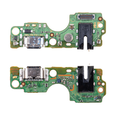 Шлейф для Tecno Spark 10C (KI5m) плата на системный разъем/разъем гарнитуры/микрофон